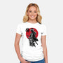 Kenshin Sumi-e-Womens-Fitted-Tee-DrMonekers