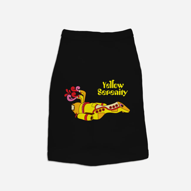 Yellow Serenity-dog basic pet tank-KentZonestar