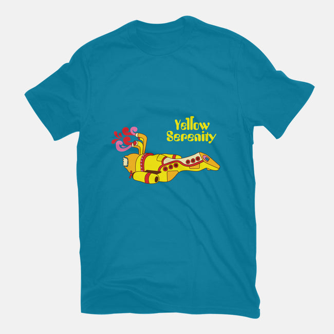 Yellow Serenity-mens heavyweight tee-KentZonestar