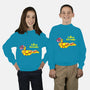 Yellow Serenity-youth crew neck sweatshirt-KentZonestar
