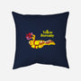 Yellow Serenity-none removable cover w insert throw pillow-KentZonestar