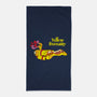 Yellow Serenity-none beach towel-KentZonestar