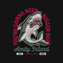 Amity Island Shark Tattoo-Dog-Basic-Pet Tank-Nemons