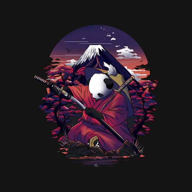 Samurai Panda Warrior-None-Stretched-Canvas-fanfabio