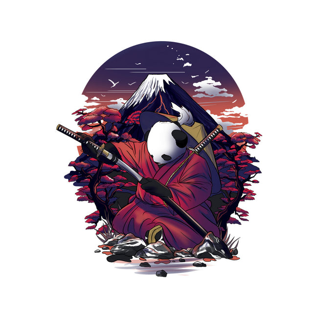 Samurai Panda Warrior-Unisex-Crew Neck-Sweatshirt-fanfabio