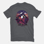 Samurai Panda Warrior-Womens-Fitted-Tee-fanfabio