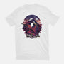 Samurai Panda Warrior-Womens-Fitted-Tee-fanfabio