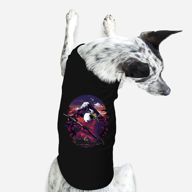 Samurai Panda Warrior-Dog-Basic-Pet Tank-fanfabio