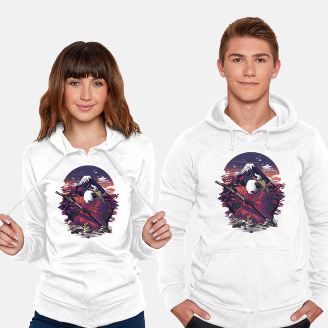 Samurai Panda Warrior-Unisex-Pullover-Sweatshirt-fanfabio