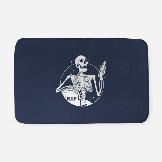 Skull Beer-None-Memory Foam-Bath Mat-Eoli Studio