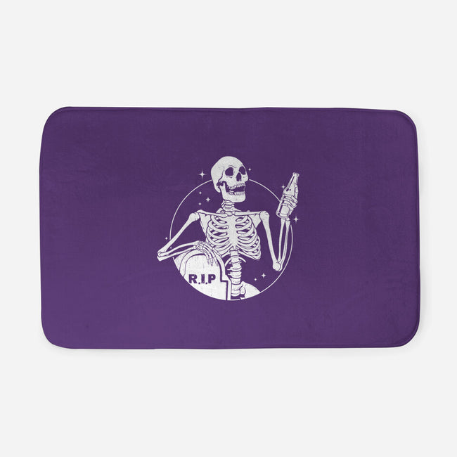 Skull Beer-None-Memory Foam-Bath Mat-Eoli Studio