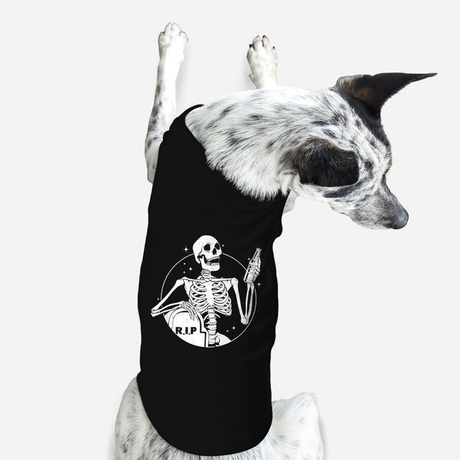 Skull Beer-Dog-Basic-Pet Tank-Eoli Studio