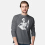 Skull Beer-Mens-Long Sleeved-Tee-Eoli Studio