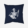 Skull Beer-None-Removable Cover-Throw Pillow-Eoli Studio
