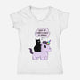 Chaos To Spread-Womens-V-Neck-Tee-Jess.Adams.Creates
