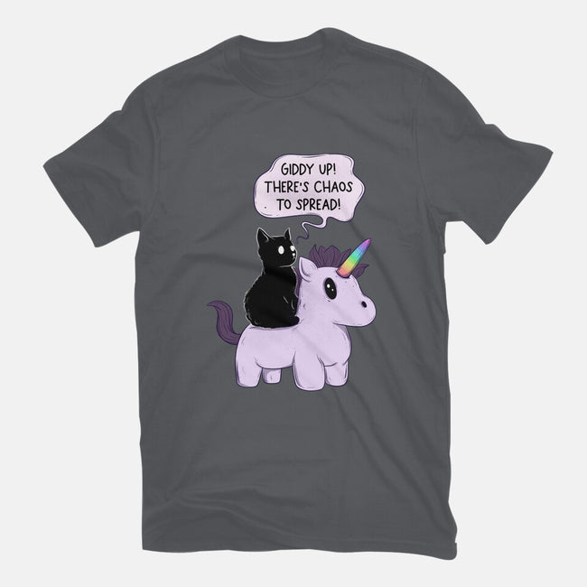 Chaos To Spread-Womens-Basic-Tee-Jess.Adams.Creates