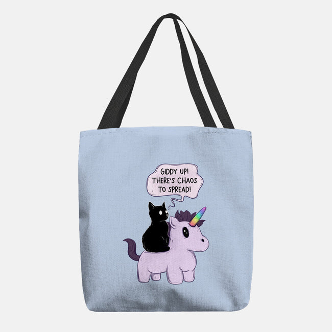 Chaos To Spread-None-Basic Tote-Bag-Jess.Adams.Creates