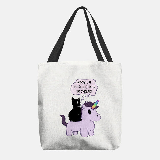 Chaos To Spread-None-Basic Tote-Bag-Jess.Adams.Creates