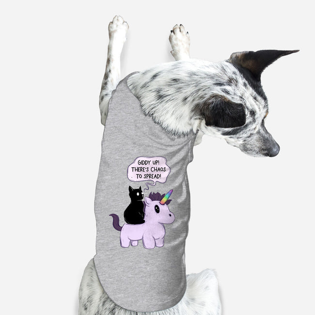 Chaos To Spread-Dog-Basic-Pet Tank-Jess.Adams.Creates