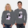 Chaos To Spread-Unisex-Crew Neck-Sweatshirt-Jess.Adams.Creates