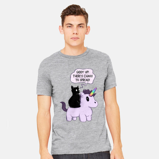 Chaos To Spread-Mens-Heavyweight-Tee-Jess.Adams.Creates