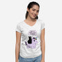 Chaos To Spread-Womens-V-Neck-Tee-Jess.Adams.Creates