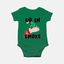 Up In Smoke-Baby-Basic-Onesie-rocketman_art