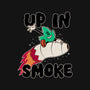 Up In Smoke-Unisex-Basic-Tee-rocketman_art