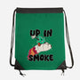 Up In Smoke-None-Drawstring-Bag-rocketman_art