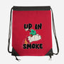 Up In Smoke-None-Drawstring-Bag-rocketman_art
