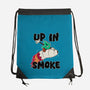 Up In Smoke-None-Drawstring-Bag-rocketman_art