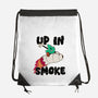 Up In Smoke-None-Drawstring-Bag-rocketman_art
