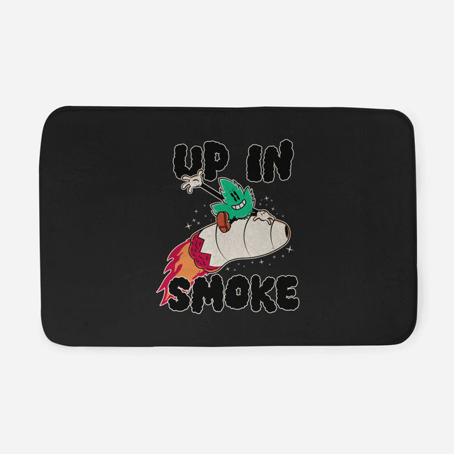 Up In Smoke-None-Memory Foam-Bath Mat-rocketman_art