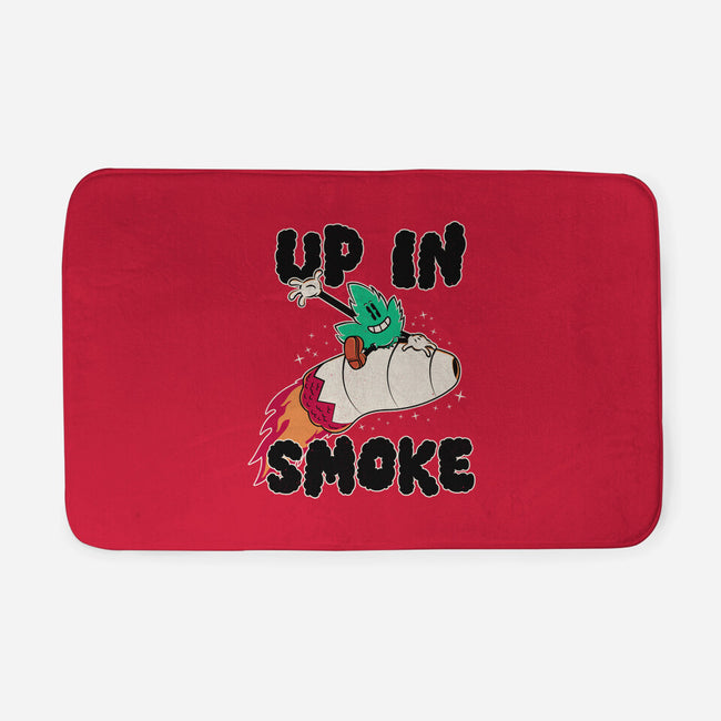 Up In Smoke-None-Memory Foam-Bath Mat-rocketman_art