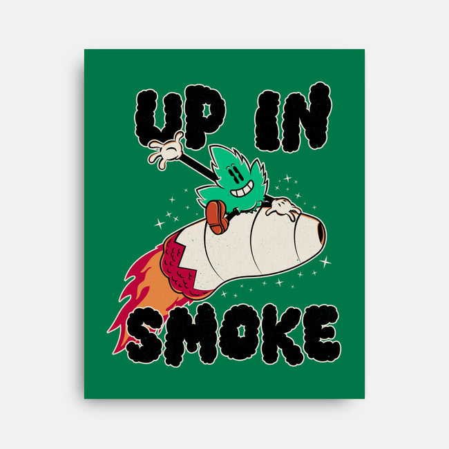 Up In Smoke-None-Stretched-Canvas-rocketman_art