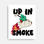 Up In Smoke-None-Stretched-Canvas-rocketman_art