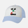 Up In Smoke-Unisex-Trucker-Hat-rocketman_art