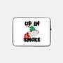 Up In Smoke-None-Zippered-Laptop Sleeve-rocketman_art