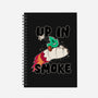 Up In Smoke-None-Dot Grid-Notebook-rocketman_art