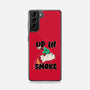 Up In Smoke-Samsung-Snap-Phone Case-rocketman_art