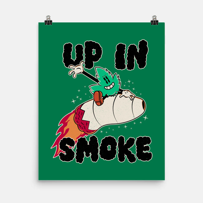 Up In Smoke-None-Matte-Poster-rocketman_art