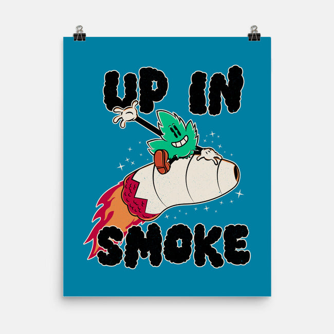 Up In Smoke-None-Matte-Poster-rocketman_art