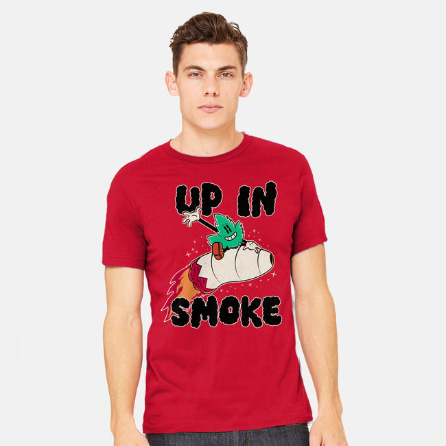 Up In Smoke-Mens-Heavyweight-Tee-rocketman_art