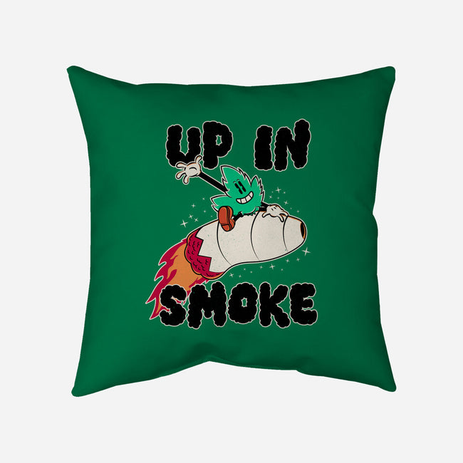 Up In Smoke-None-Removable Cover w Insert-Throw Pillow-rocketman_art