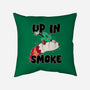 Up In Smoke-None-Removable Cover w Insert-Throw Pillow-rocketman_art