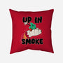 Up In Smoke-None-Removable Cover w Insert-Throw Pillow-rocketman_art