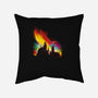 Sunset On The Castle-None-Removable Cover-Throw Pillow-kharmazero