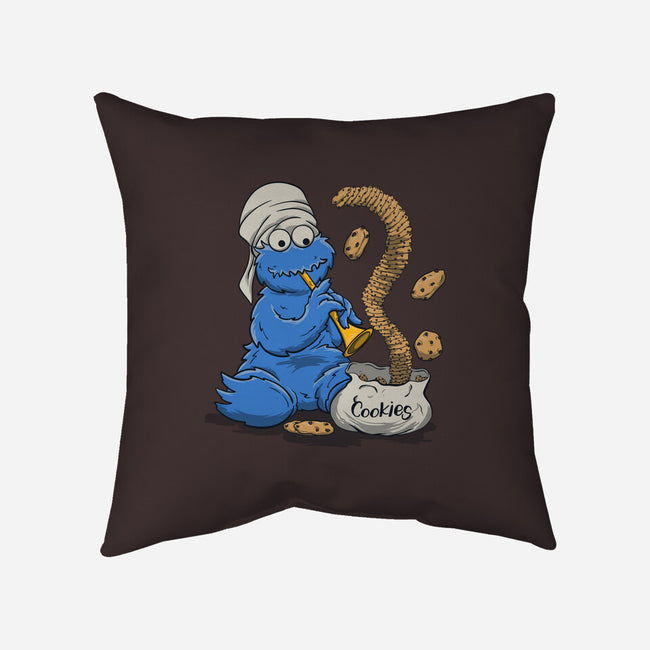 Cookies Snake-None-Removable Cover-Throw Pillow-Claudia