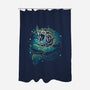 Nebula Dragon-None-Polyester-Shower Curtain-Vallina84