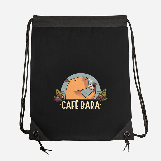 CafeBara-None-Drawstring-Bag-Snouleaf